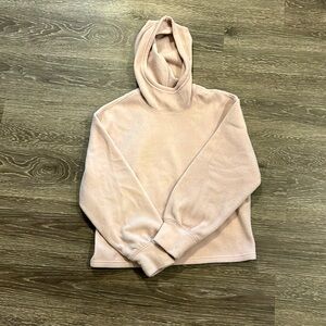 Old Navy comfy fleece baby pink hoodie. Size xl 14-16 ♥️